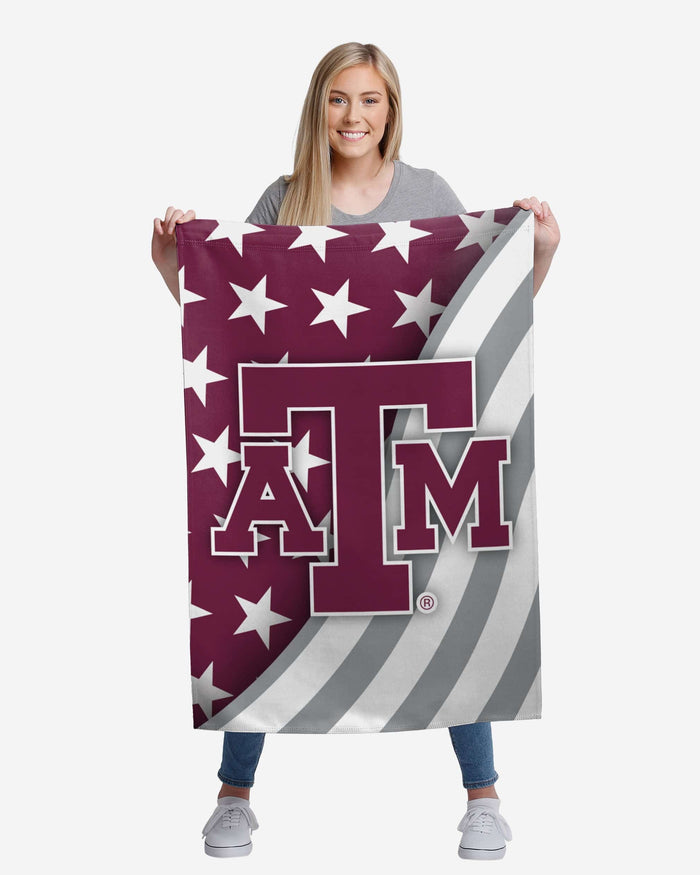 Texas A&M Aggies Americana Vertical Flag FOCO - FOCO.com