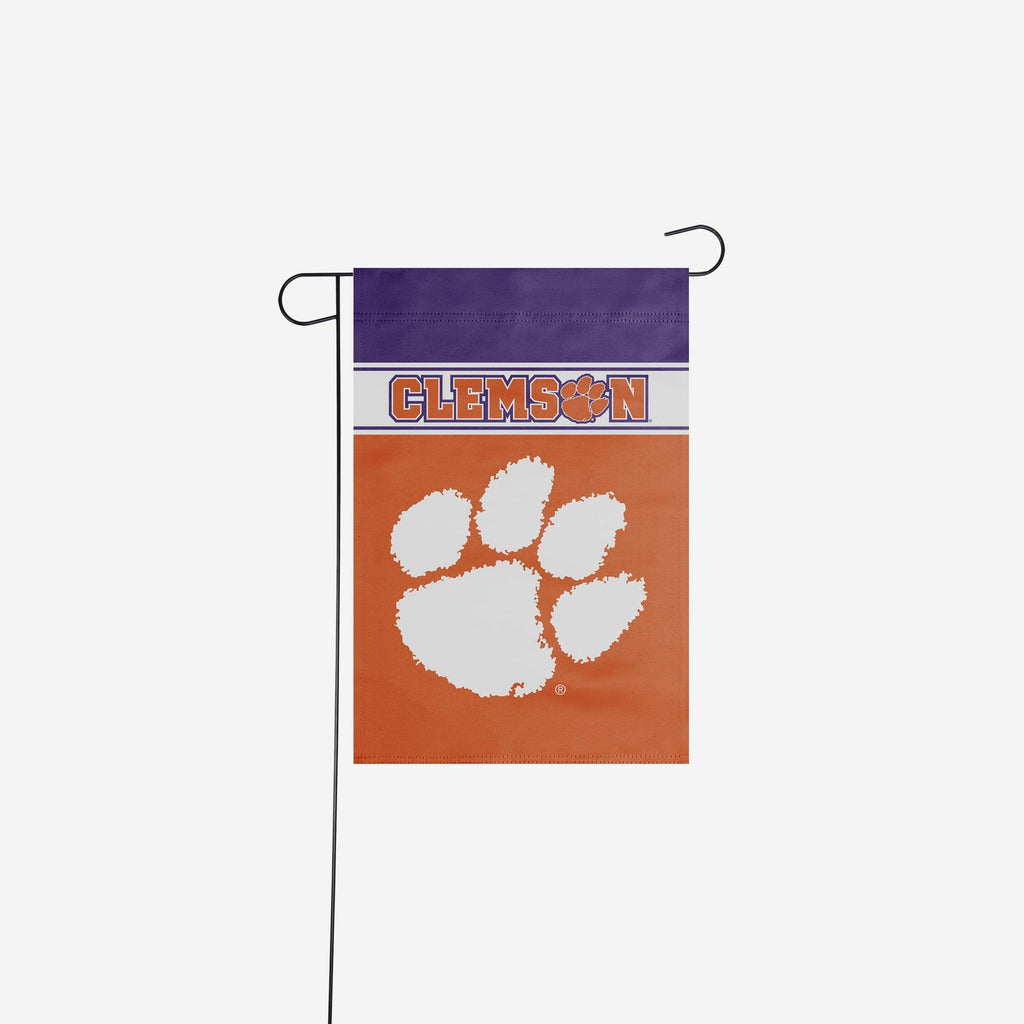 Clemson Tigers Garden Flag FOCO - FOCO.com