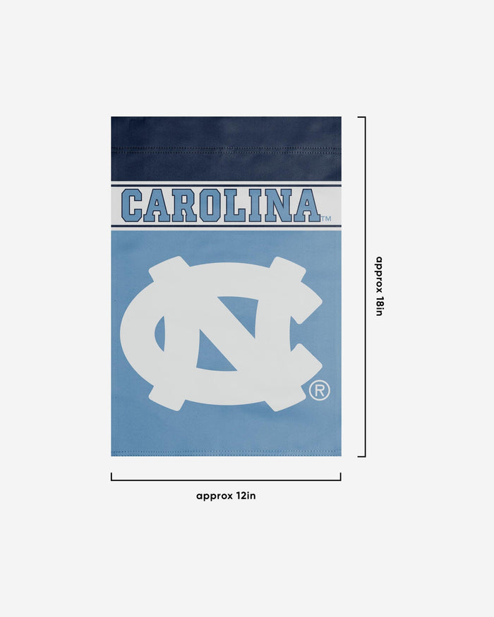 North Carolina Tar Heels Garden Flag FOCO - FOCO.com