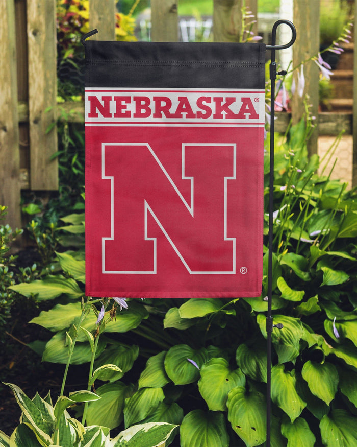 Nebraska Cornhuskers Garden Flag FOCO - FOCO.com