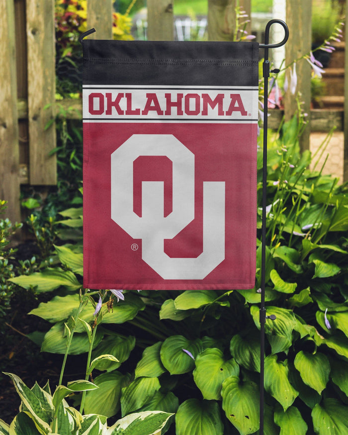 Oklahoma Sooners Garden Flag FOCO - FOCO.com