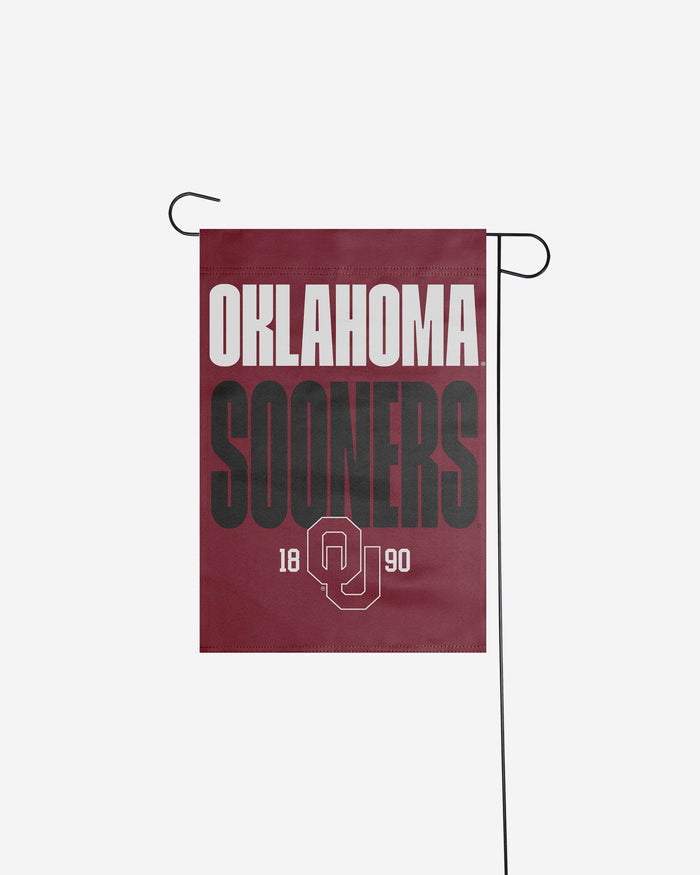 Oklahoma Sooners Garden Flag FOCO - FOCO.com