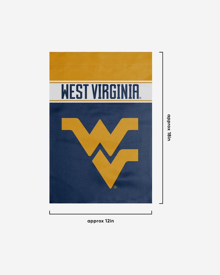 West Virginia Mountaineers Garden Flag FOCO - FOCO.com