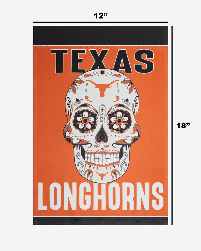 Texas Longhorns Day of the Dead Garden Flag FOCO - FOCO.com