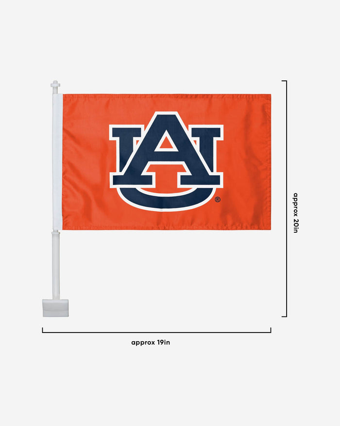 Auburn Tigers 2 Pack Solid Car Flag FOCO - FOCO.com