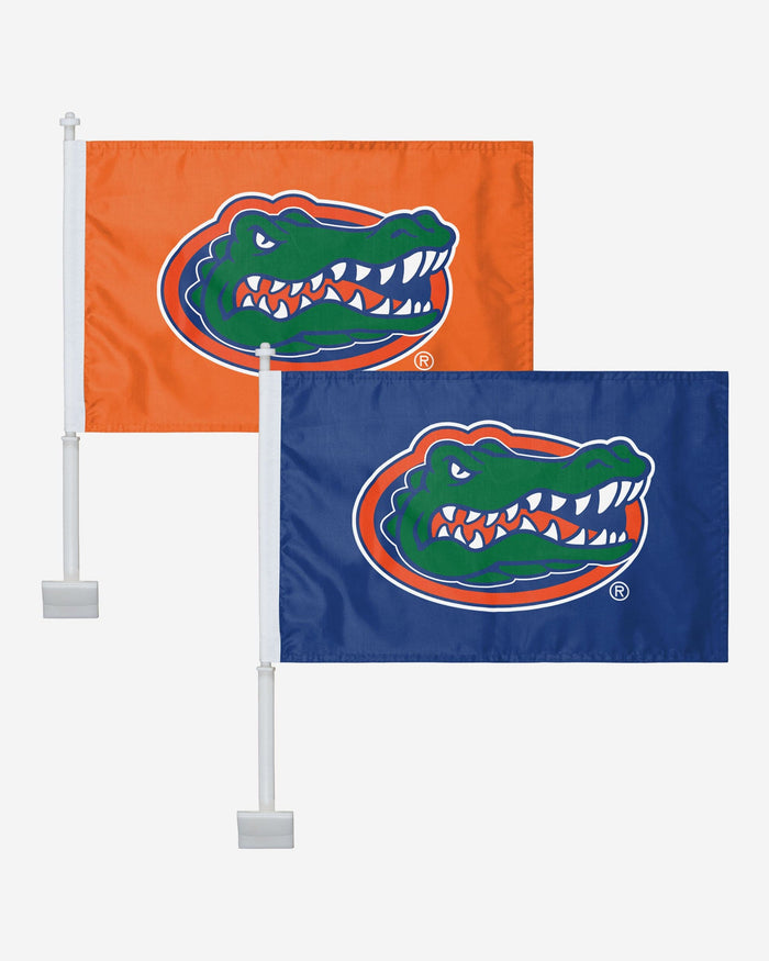 Florida Gators 2 Pack Solid Car Flag FOCO - FOCO.com