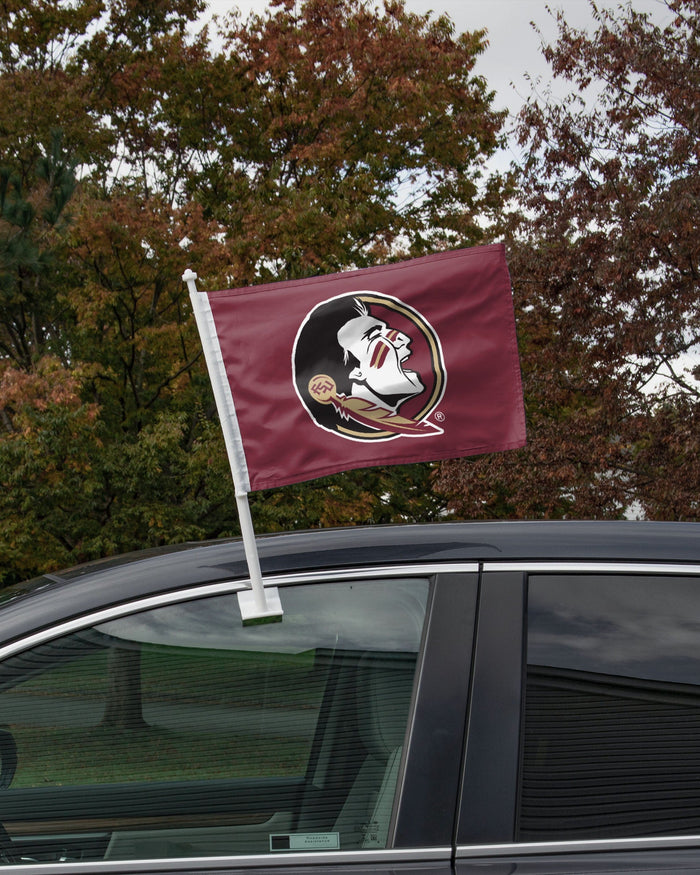 Florida State Seminoles 2 Pack Solid Car Flag FOCO - FOCO.com