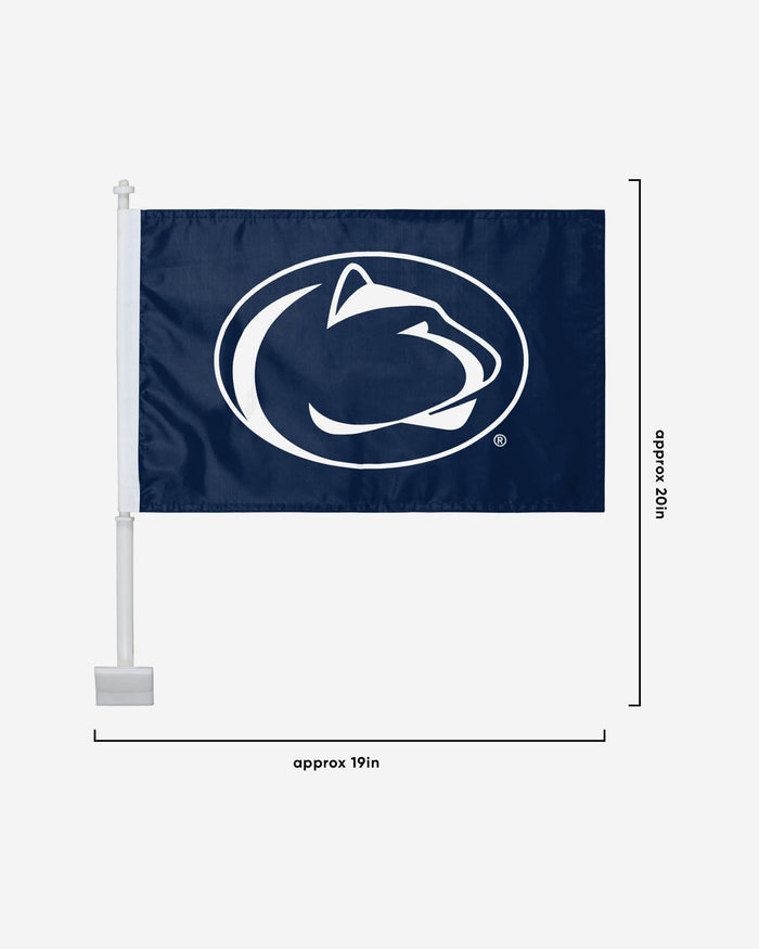 Penn State Nittany Lions 2 Pack Solid Car Flag FOCO - FOCO.com