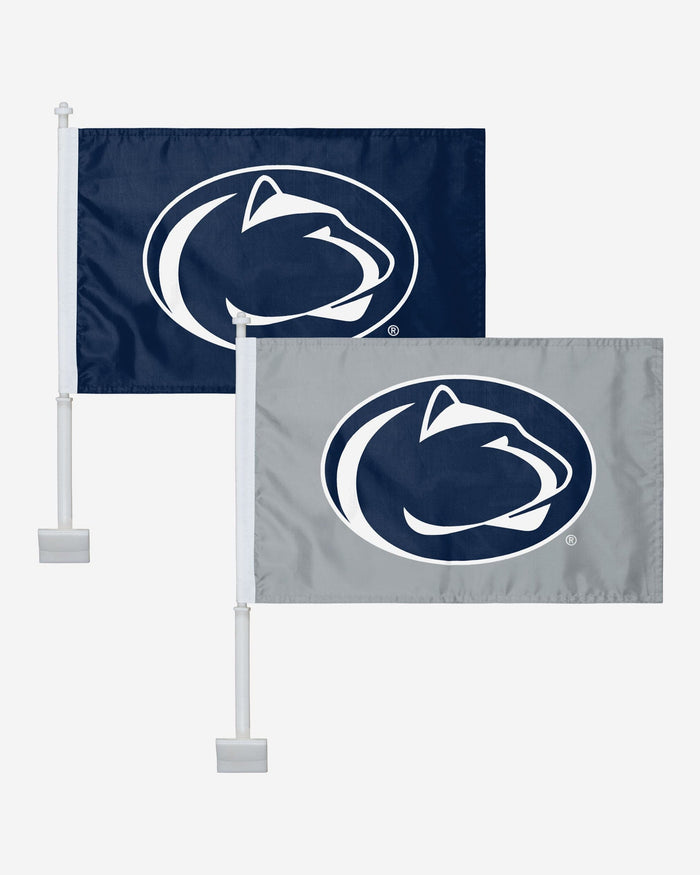 Penn State Nittany Lions 2 Pack Solid Car Flag FOCO - FOCO.com