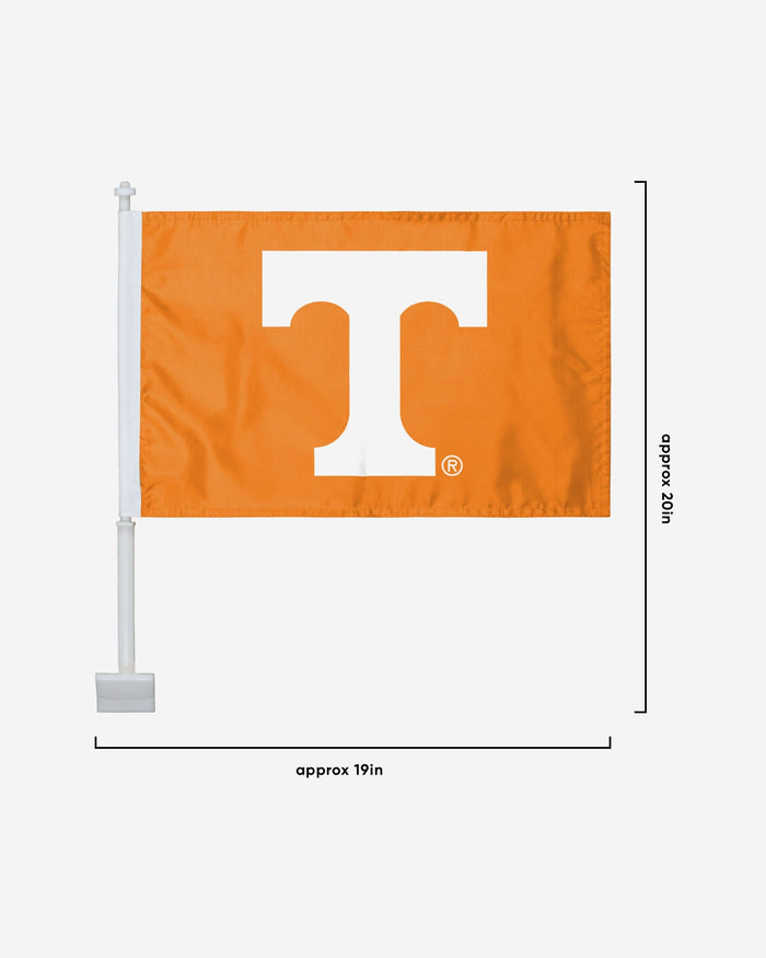 Tennessee Volunteers 2 Pack Solid Car Flag FOCO - FOCO.com