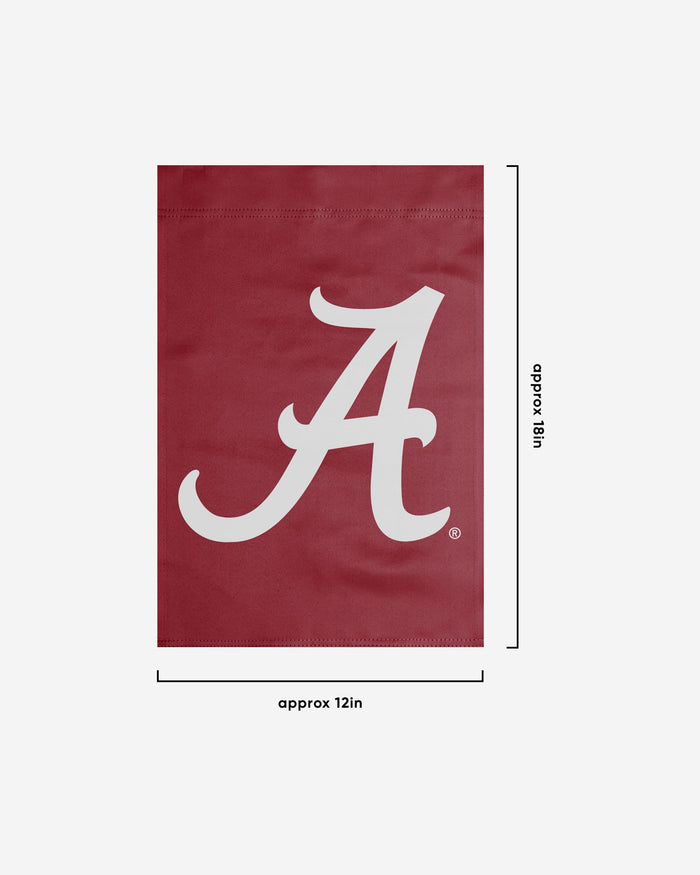 Alabama Crimson Tide Solid Garden Flag FOCO - FOCO.com