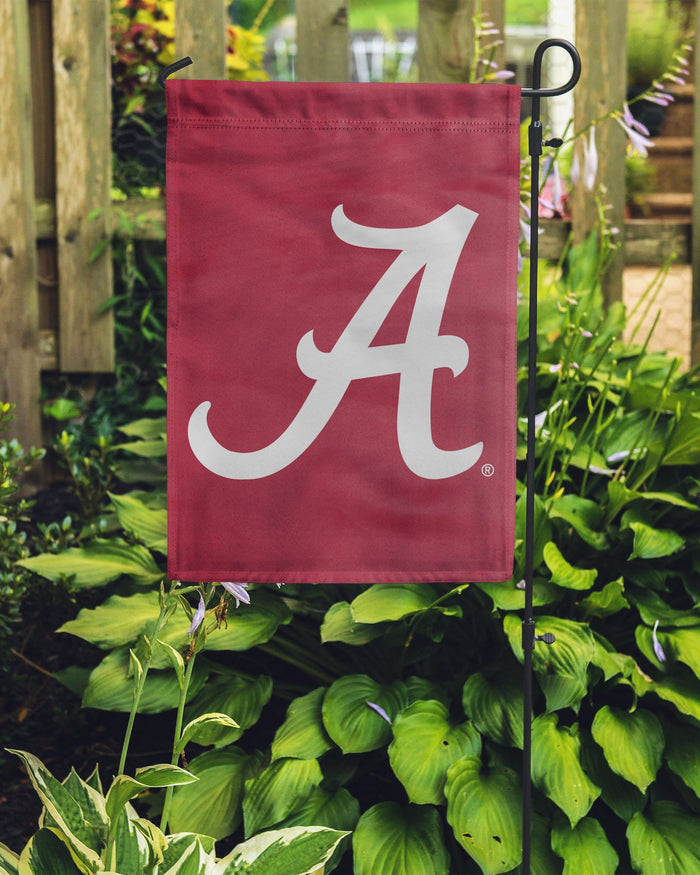 Alabama Crimson Tide Solid Garden Flag FOCO - FOCO.com