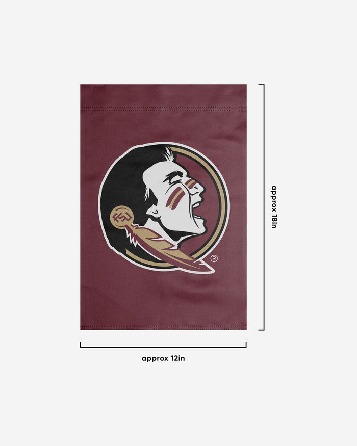 Florida State Seminoles Solid Garden Flag FOCO - FOCO.com