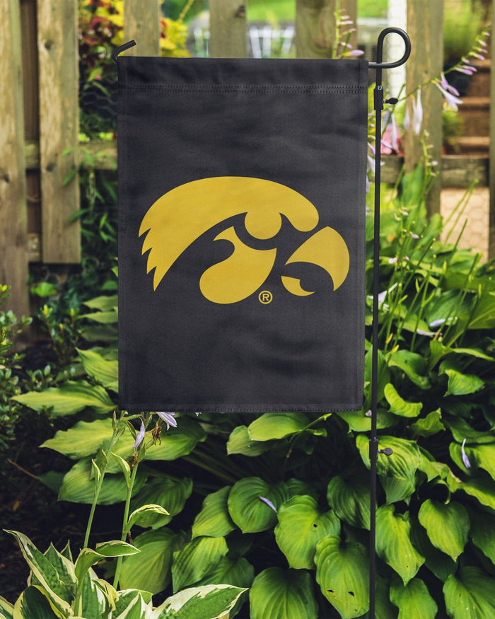 Iowa Hawkeyes Solid Garden Flag FOCO - FOCO.com