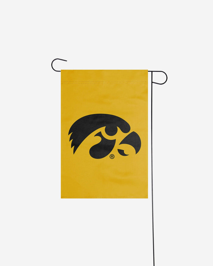 Iowa Hawkeyes Solid Garden Flag FOCO - FOCO.com