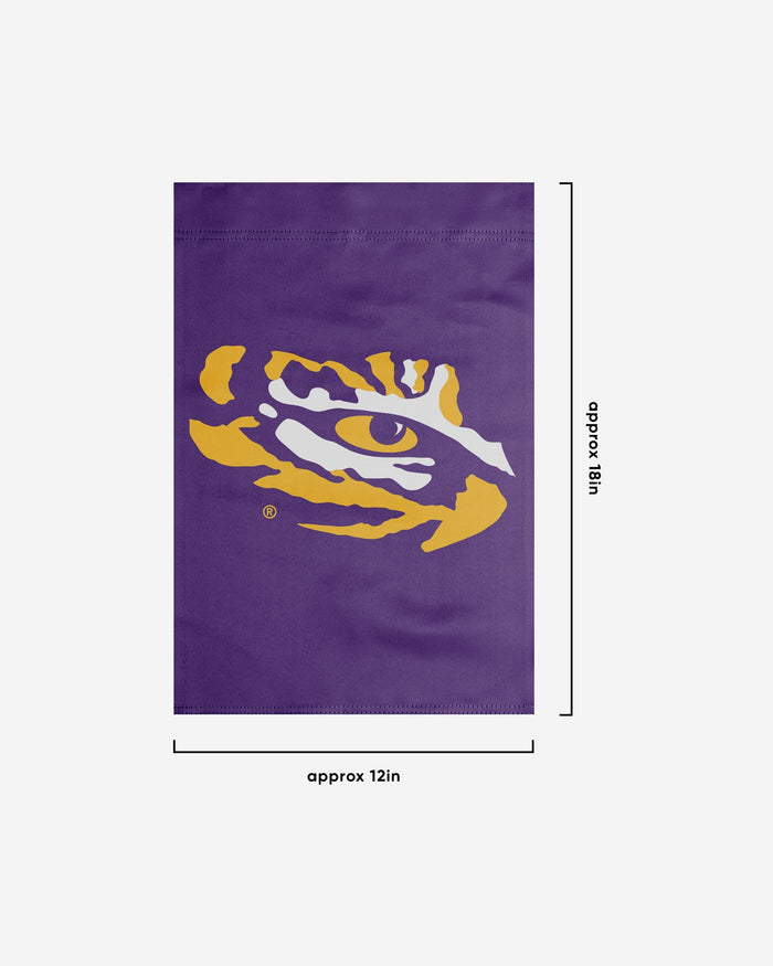 LSU Tigers Solid Garden Flag FOCO - FOCO.com