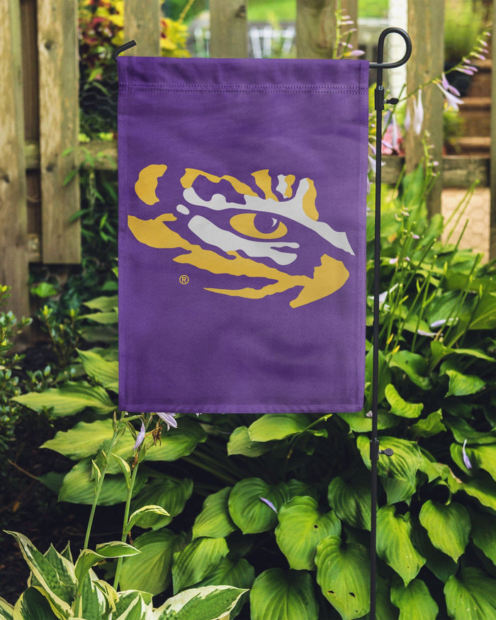 LSU Tigers Solid Garden Flag FOCO - FOCO.com