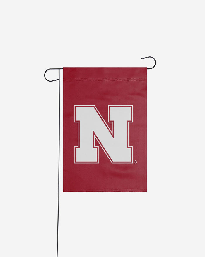 Nebraska Cornhuskers Solid Garden Flag FOCO - FOCO.com