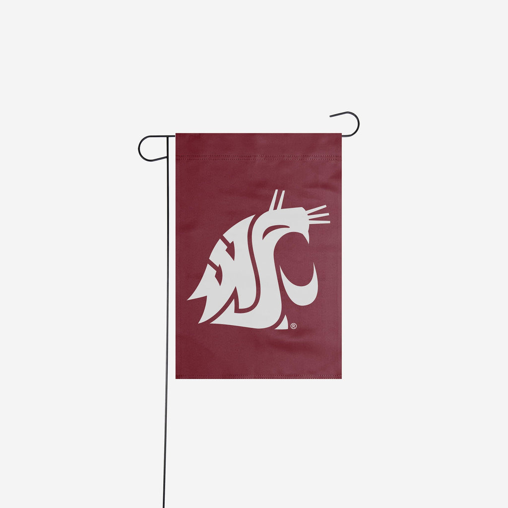 Washington State Cougars Solid Garden Flag FOCO - FOCO.com