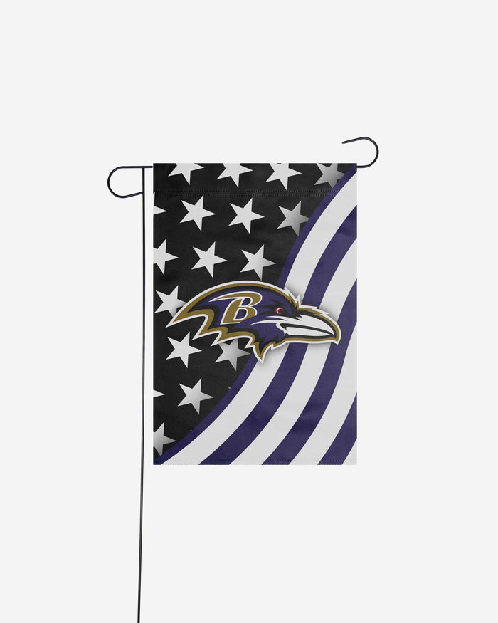 Baltimore Ravens Americana Garden Flag FOCO - FOCO.com