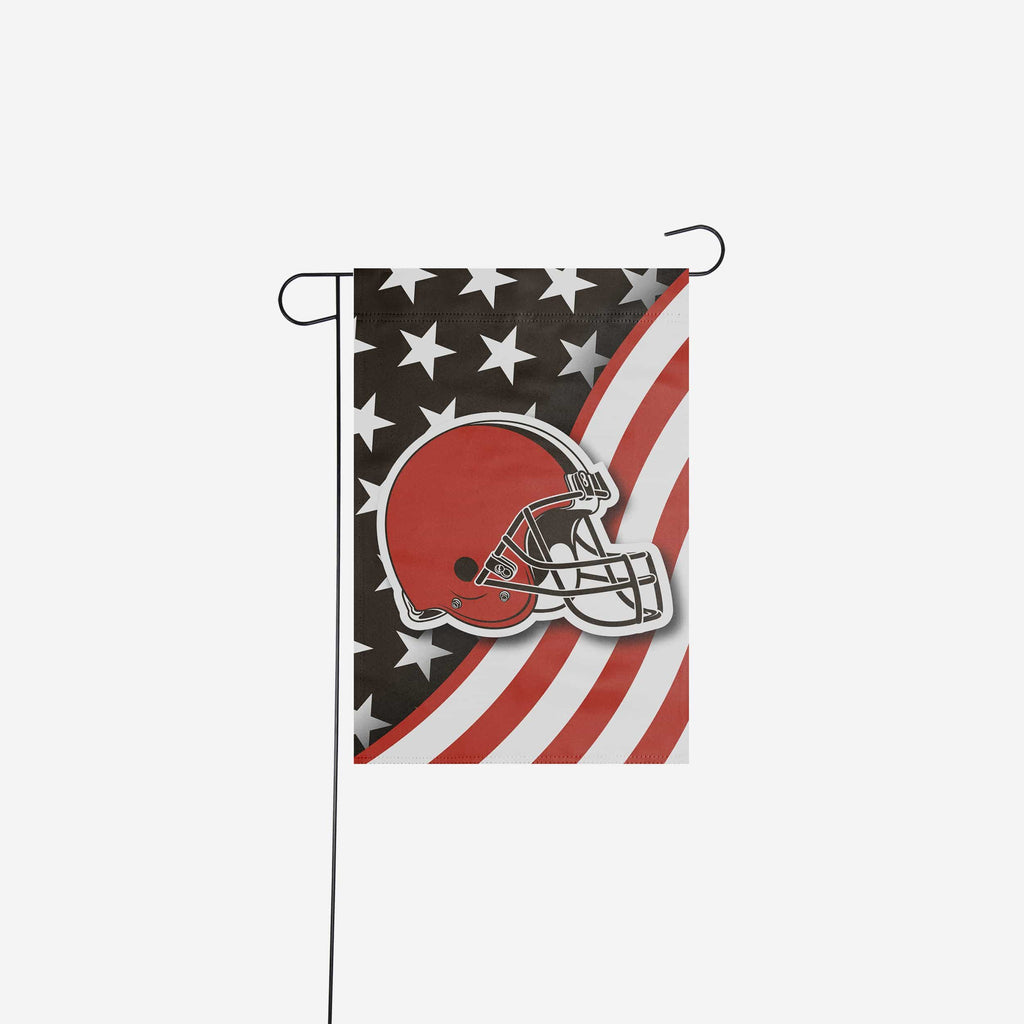 Cleveland Browns Americana Garden Flag FOCO - FOCO.com