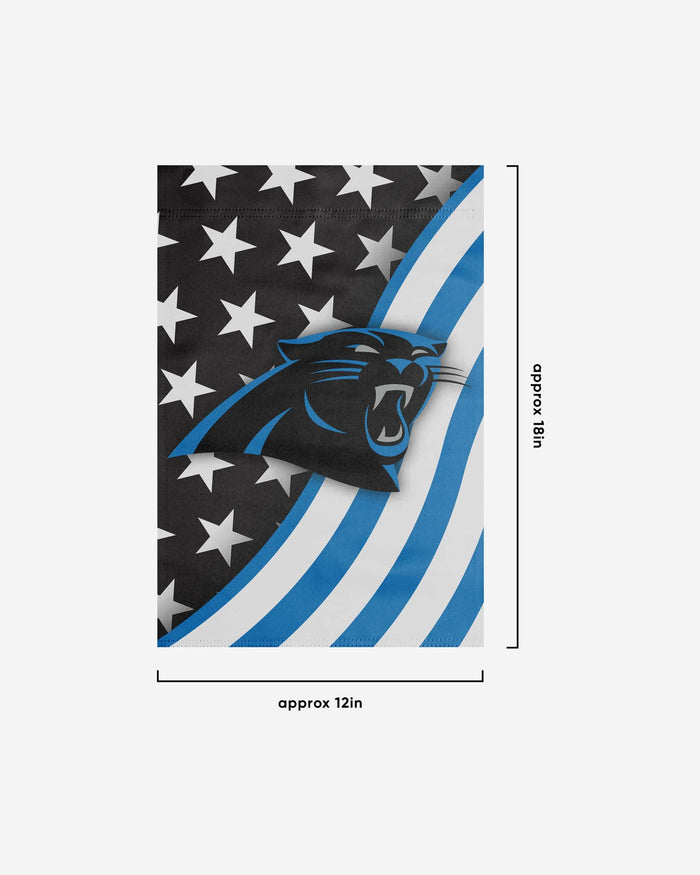 Carolina Panthers Americana Garden Flag FOCO - FOCO.com