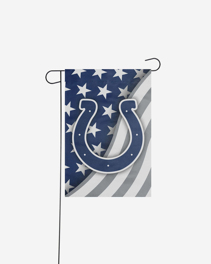 Indianapolis Colts Americana Garden Flag FOCO - FOCO.com