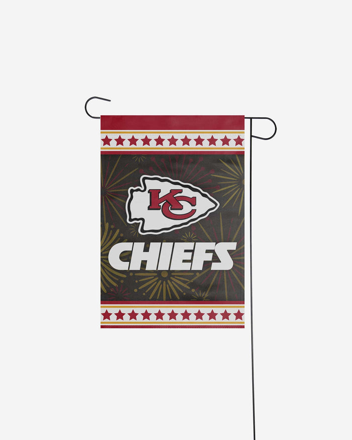 Kansas City Chiefs Americana Garden Flag FOCO - FOCO.com