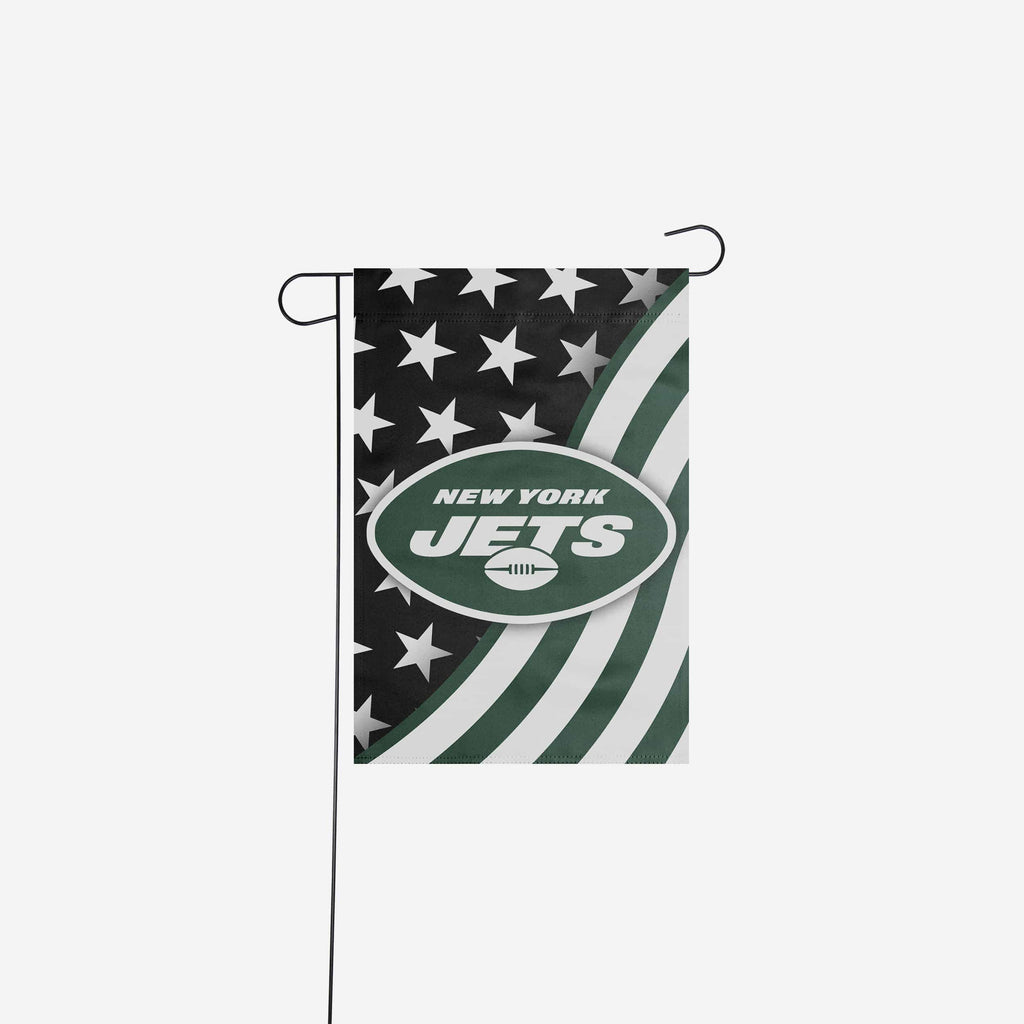 New York Jets Americana Garden Flag FOCO - FOCO.com