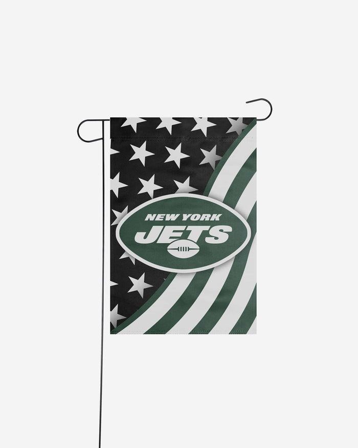 New York Jets Americana Garden Flag FOCO - FOCO.com