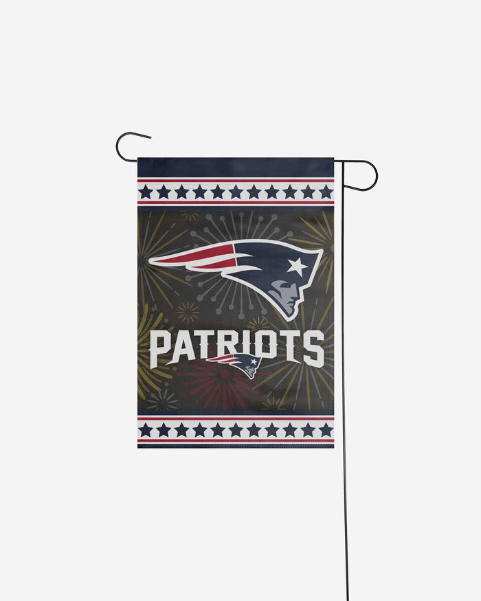 New England Patriots Americana Garden Flag FOCO - FOCO.com