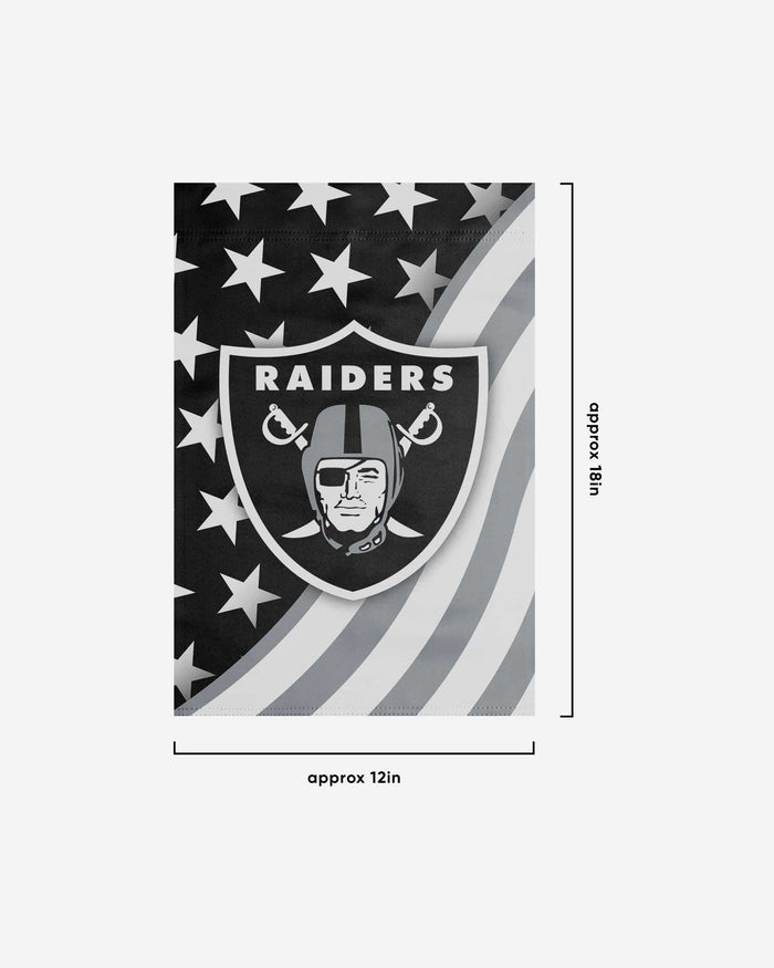 Las Vegas Raiders Americana Garden Flag FOCO - FOCO.com