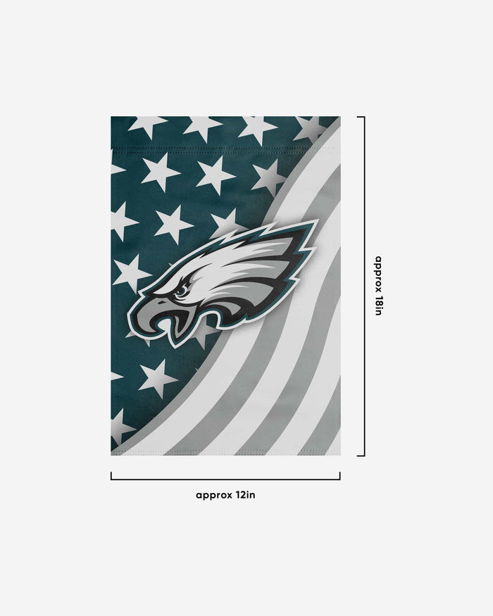 Philadelphia Eagles Americana Garden Flag FOCO - FOCO.com