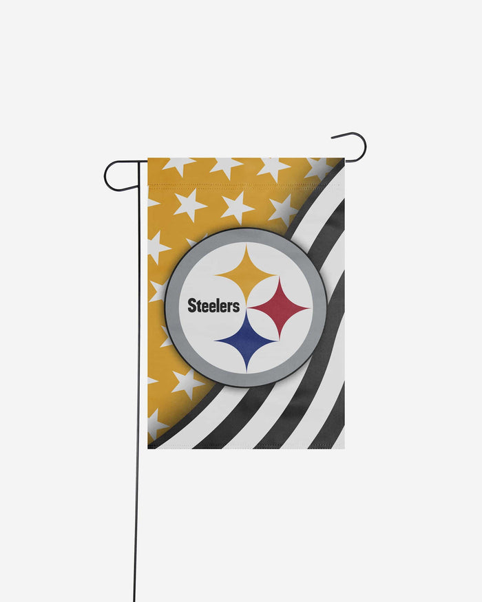 Pittsburgh Steelers Americana Garden Flag FOCO - FOCO.com