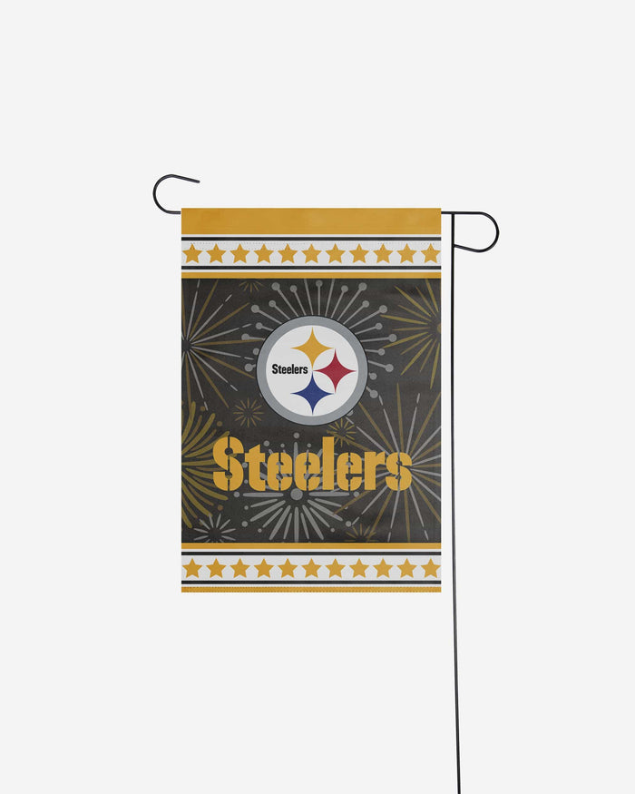 Pittsburgh Steelers Americana Garden Flag FOCO - FOCO.com