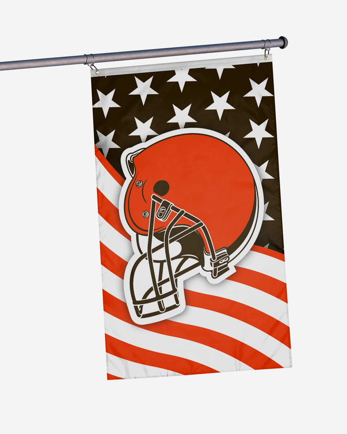 Cleveland Browns Americana Horizontal Flag FOCO - FOCO.com