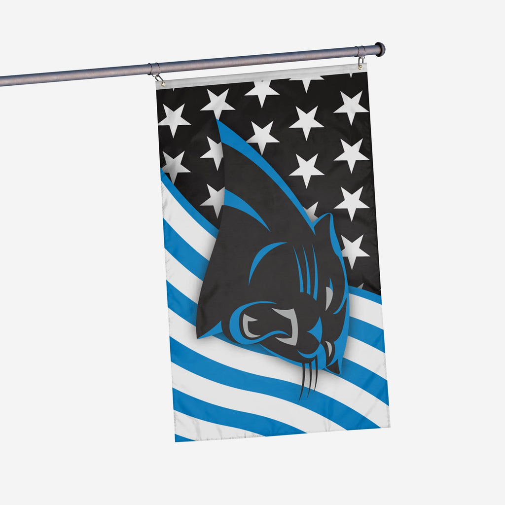 Carolina Panthers Americana Horizontal Flag FOCO - FOCO.com