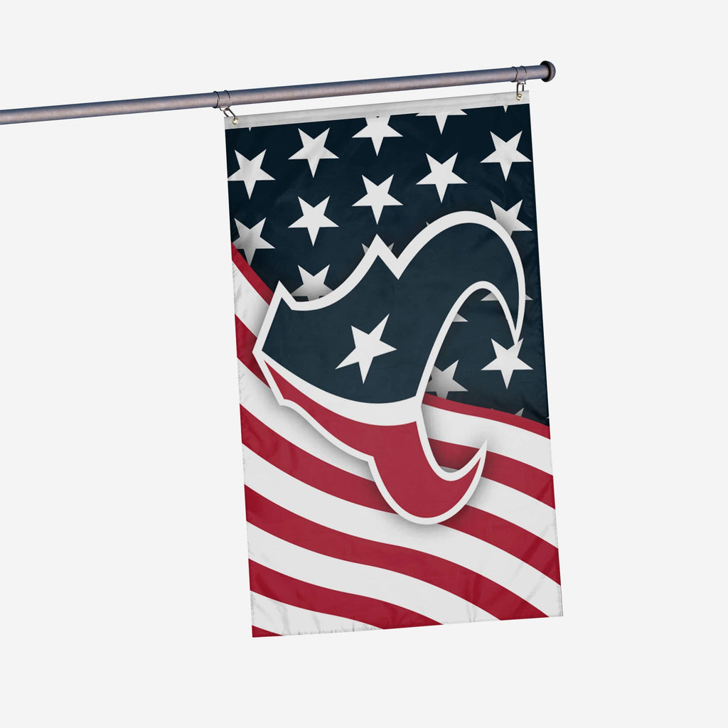 Houston Texans Americana Horizontal Flag FOCO - FOCO.com