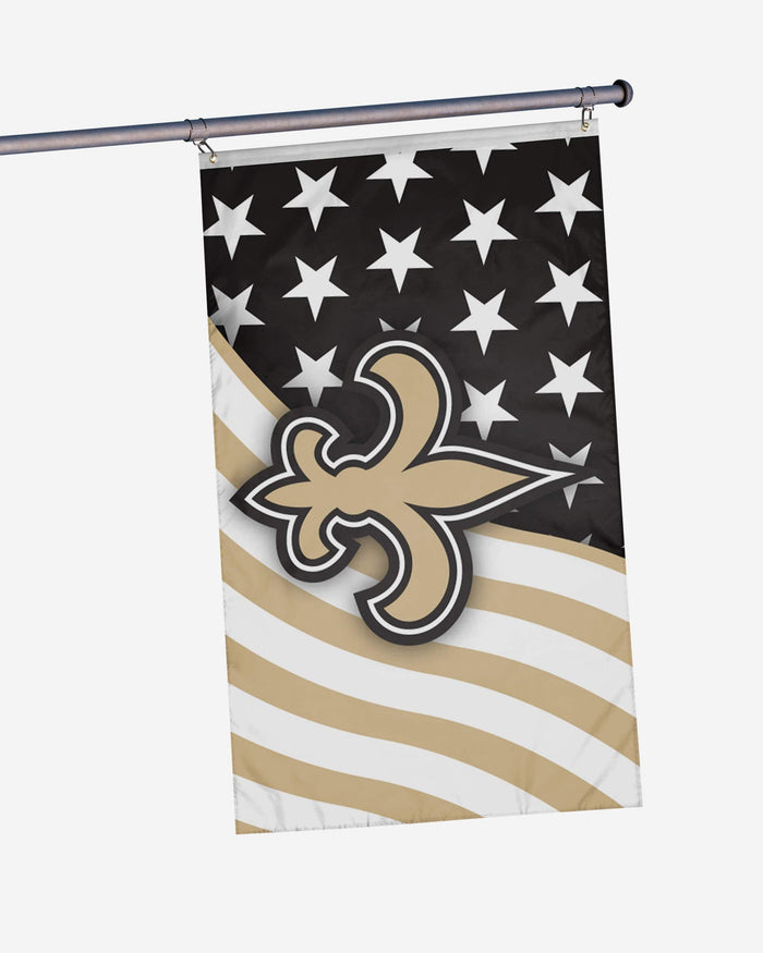 New Orleans Saints Americana Horizontal Flag FOCO - FOCO.com