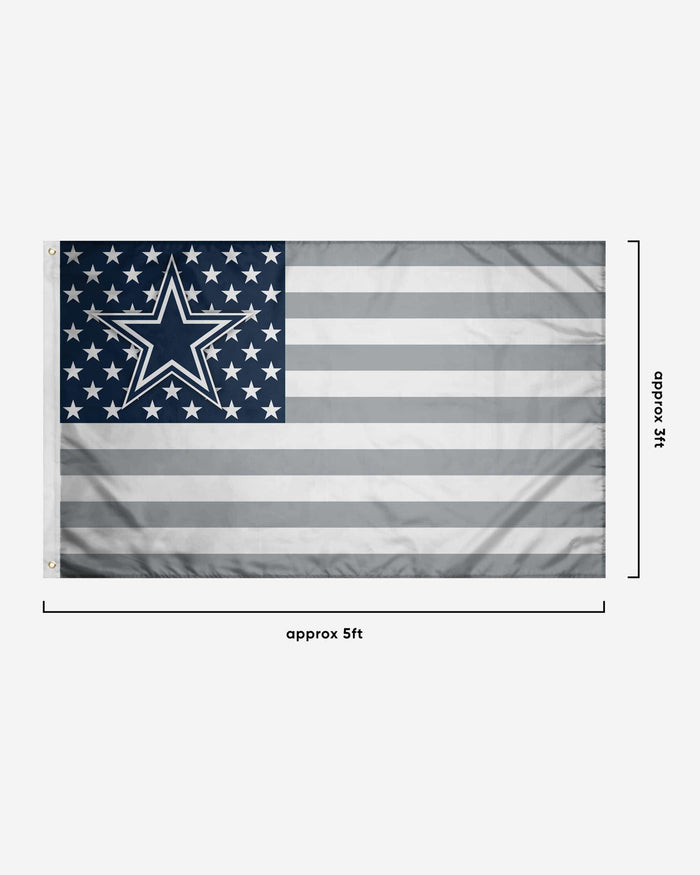 Dallas Cowboys American Stars Horizontal Flag FOCO - FOCO.com