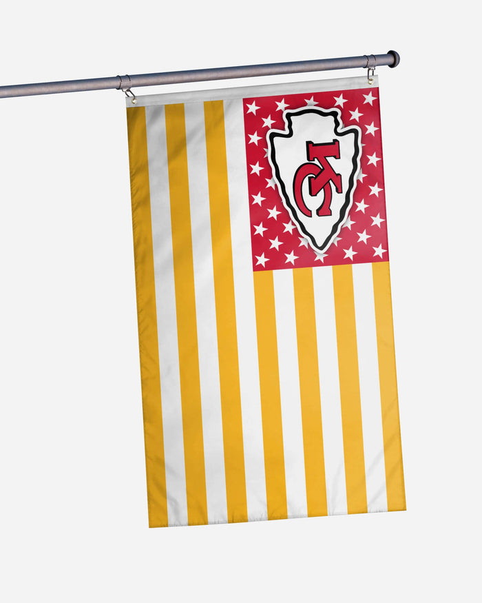 Kansas City Chiefs American Stars Horizontal Flag FOCO - FOCO.com