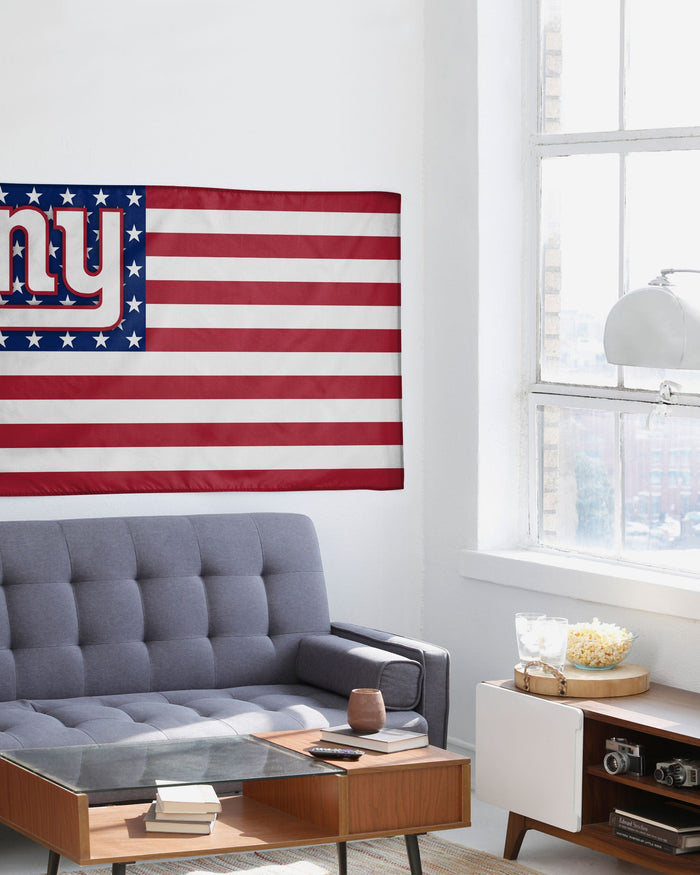 New York Giants American Stars Horizontal Flag FOCO - FOCO.com