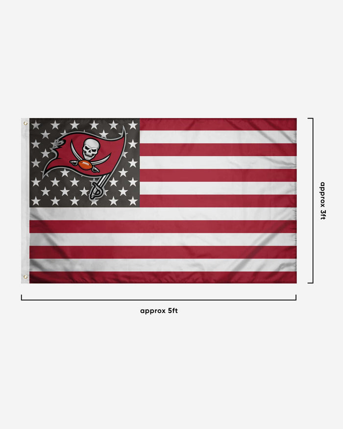 Tampa Bay Buccaneers American Stars Horizontal Flag FOCO - FOCO.com