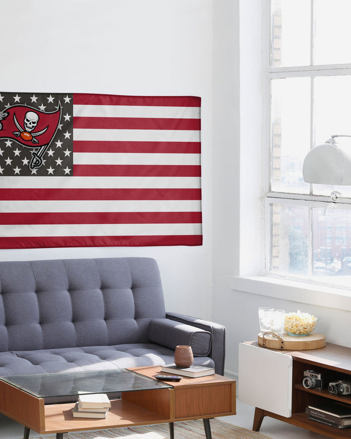 Tampa Bay Buccaneers American Stars Horizontal Flag FOCO - FOCO.com