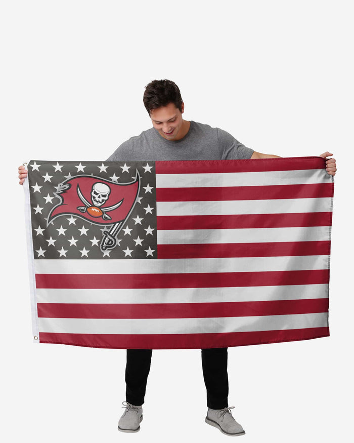 Tampa Bay Buccaneers American Stars Horizontal Flag FOCO - FOCO.com