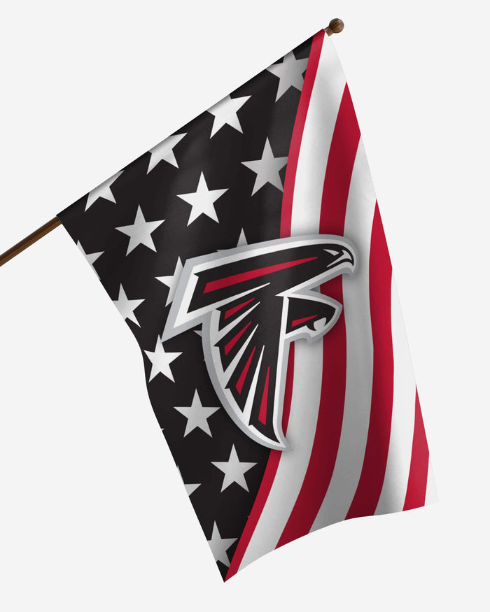 Atlanta Falcons Americana Vertical Flag FOCO - FOCO.com