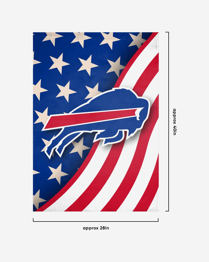 Buffalo Bills Americana Vertical Flag FOCO - FOCO.com