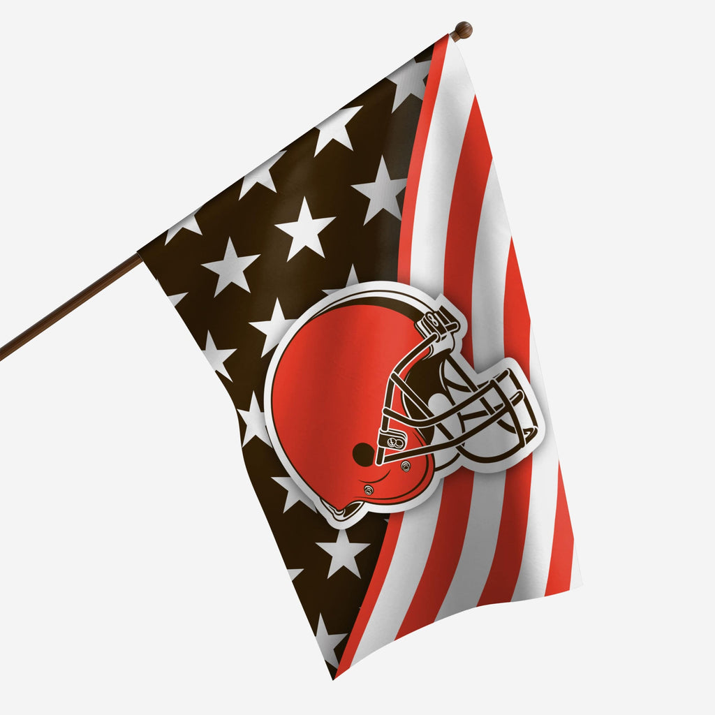 Cleveland Browns Americana Vertical Flag FOCO - FOCO.com