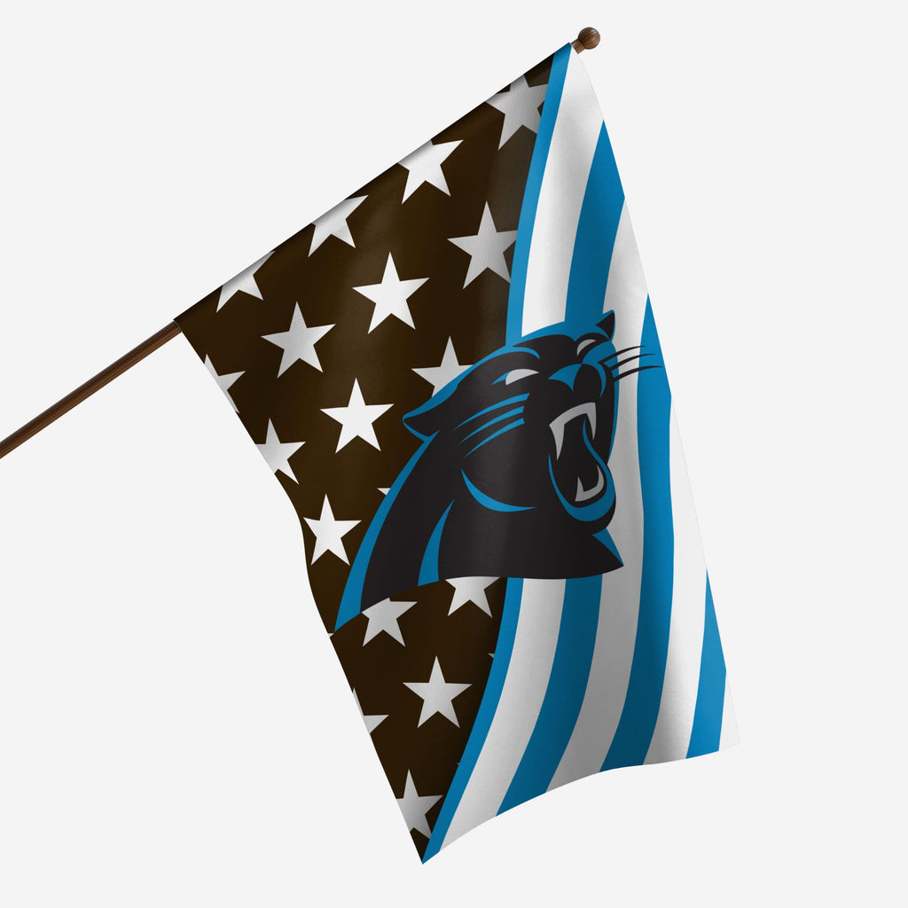 Carolina Panthers Americana Vertical Flag FOCO - FOCO.com