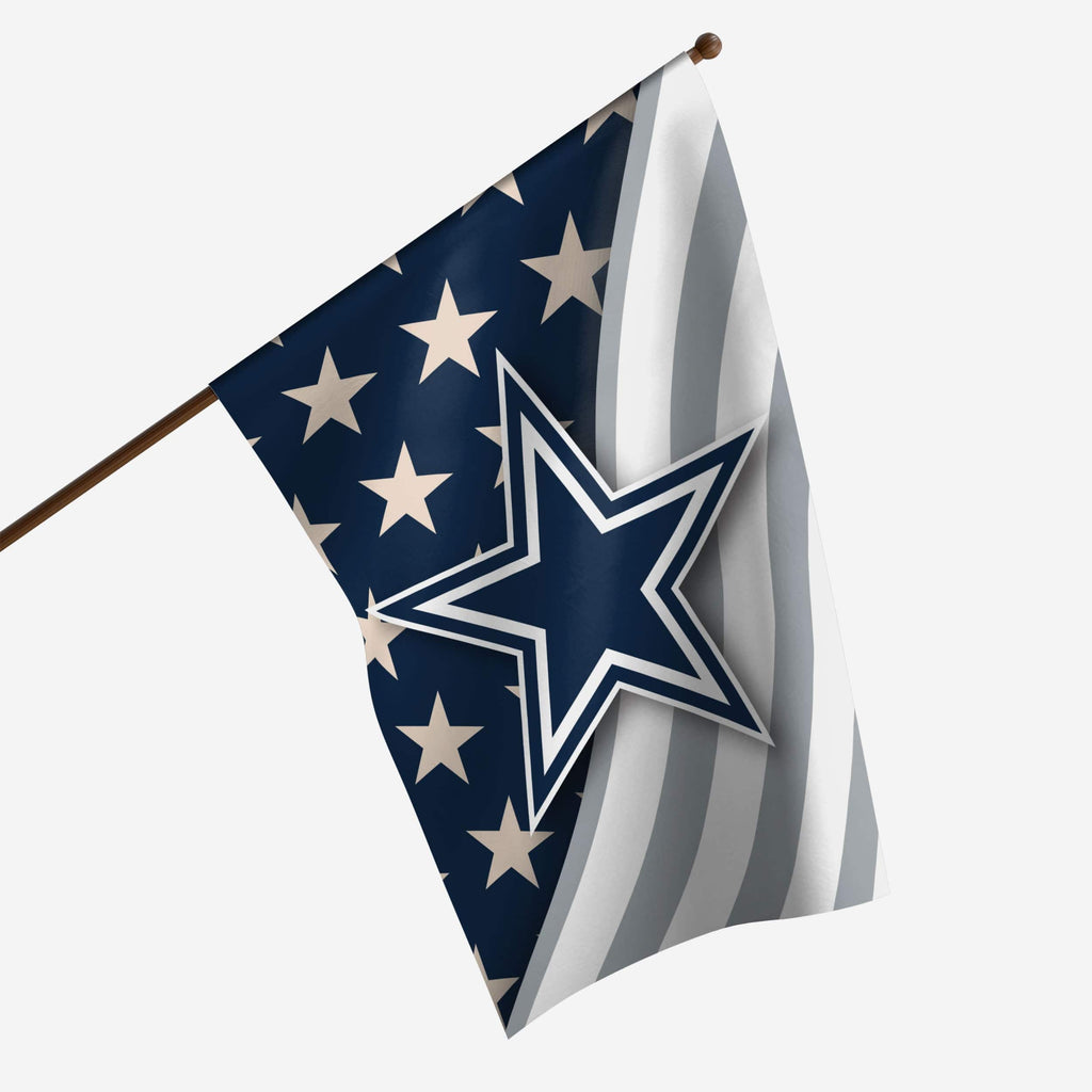 Dallas Cowboys Americana Vertical Flag FOCO - FOCO.com